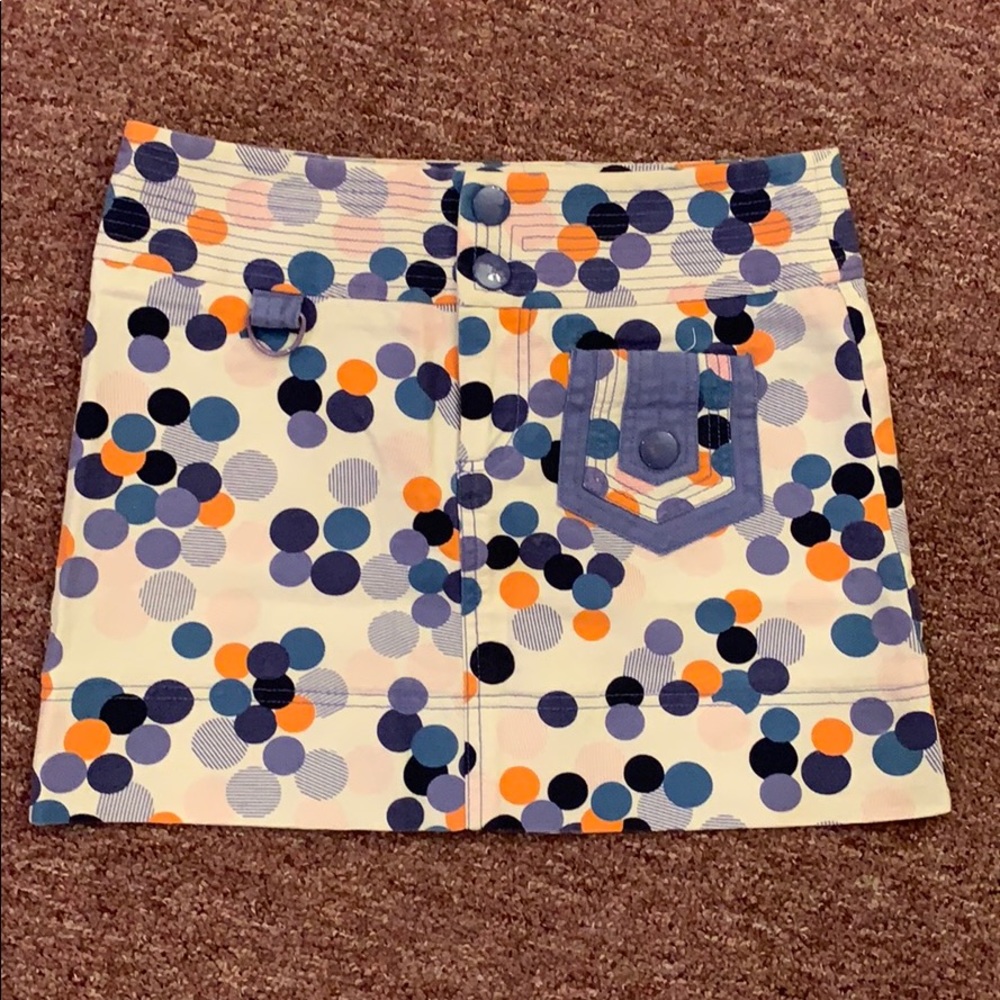 Marc Jacobs polka dot mini skirt size 2
